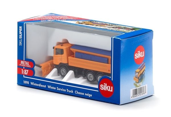 Siku 1898, Truck/trailer, Montert på forhånd, 1:87, Metall, Plast, 3 år, Blå, Gult