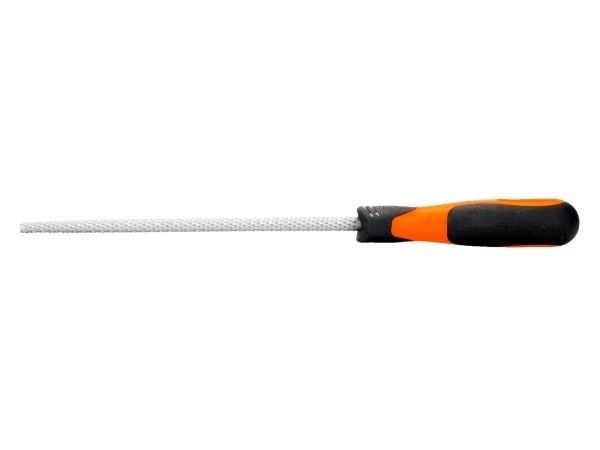 Bahco 6-345-08-2-2, Fil, Rund fil, Plast, Kryssfiner, Tre, Sort, Rød, 9 mm, 120 g