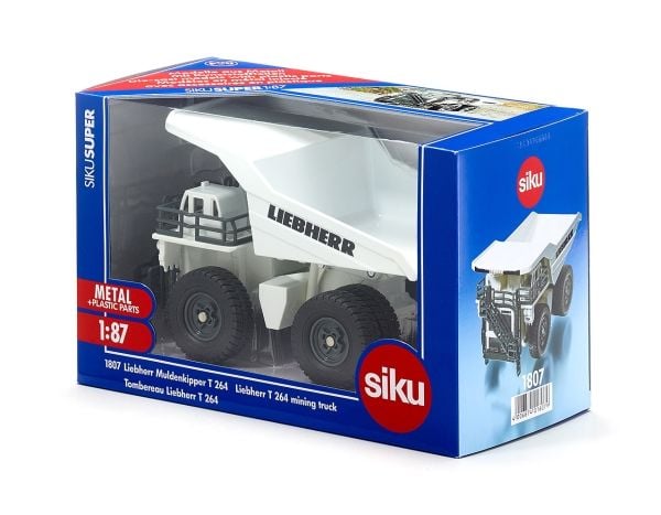 Siku Liebherr T 264, Gruvedrifts-dumper, Montert på forhånd, 1:87, Liebherr T 264, Metall, Plast, 3 år