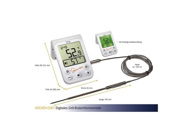 TFA Küchen-Chef - Termometer - vit