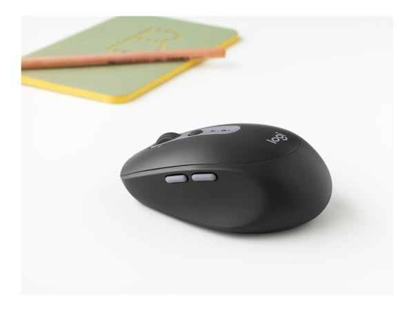 Logitech M590 Multi-Device Silent, Oikeakätinen, Optinen, RF Wireless + Bluetooth, 1000 DPI, Grafiitti