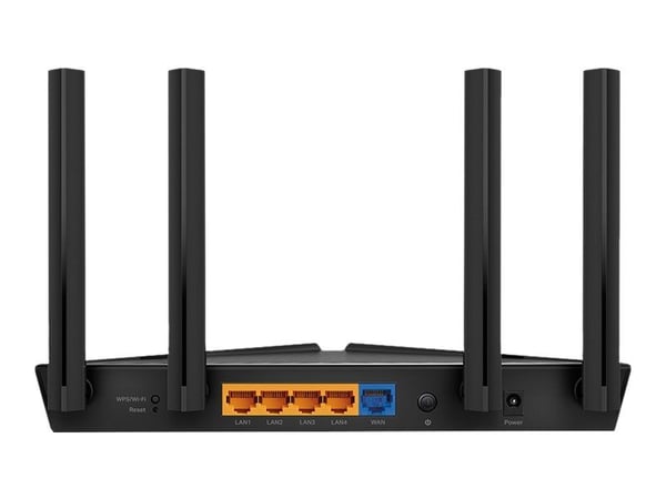 TP-Link Archer AX10 - Trådløs ruter 4-portssvitsj - 1GbE - Wi-Fi 6 - Dobbeltbånd