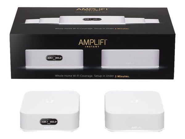 AmpliFi Instant System, Wi-Fi 5 (802.11ac), Kaksitaajuus (2,4 GHz/5 GHz), Ethernet LAN, Valkoinen, Pöytäreititin