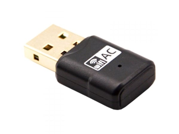 Fanvil WF20, Trådløs, USB, WLAN, Wi-Fi 5 (802.11ac), 150 Mbit/s, Sort