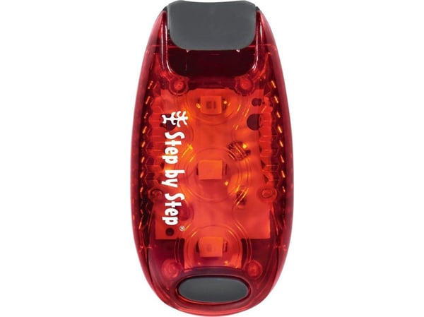 Askel askeleelta Led-valaisin punainen