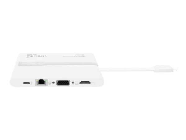 DICOTA USB-C Portable Docking 9-in-1 with HDMI - Dokkingstasjon - USB-C - VGA, HDMI