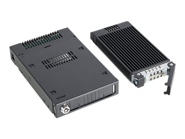 ICY Dock ToughArmor MB601M2K-1B - Förvaringsmobilrack - M.2 - M.2 NVMe Card - U.2 - svart