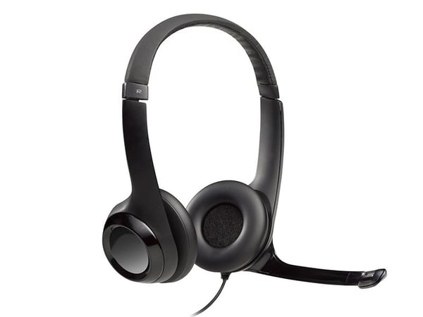 Logitech ClearChat Comfort USB - Hodesett - full størrelse - kablet