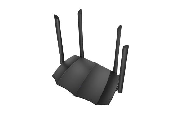 Tenda AC8, Wi-Fi 5 (802.11ac), Dual-band (2,4 GHz / 5 GHz), Nätverksansluten (Ethernet), Svart, Bordsrouter