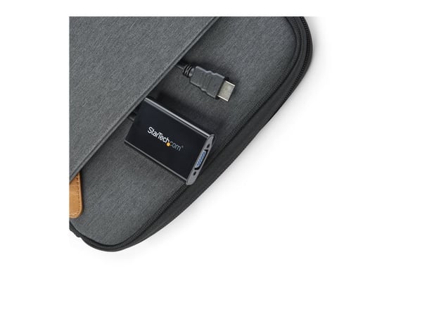 StarTech.com HDMI till VGA-videoadapter med audio för stationär/bärbar dator/Ultrabook - 1920x1080 - Videokort - HDMI hane till HD-15 (VGA), minija...
