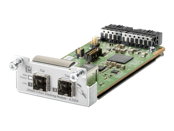 HPE Aruba - Nettverksstackmodul 2 - for HPE Aruba 2930M 24 Smart Rate POE+ 1-Slot HPE Aruba - Nettverksstackmodul 2 - for HPE Aruba 2930M 24 Smart Rate POE+ 1-Slot