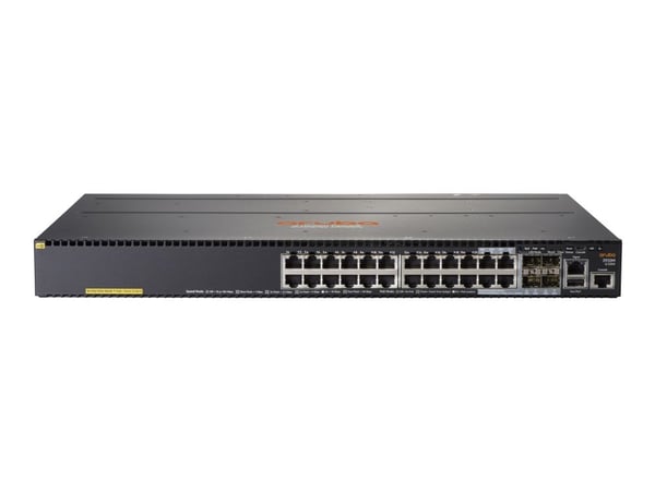 HPE Aruba 2930M 24G POE+ 1-Slot - Switch - L3 - Styrt - 20 x 10/100/1000 (PoE+) + 4 x kombo-Gigabit SFP - rackmonterbar - PoE+ (720 W)