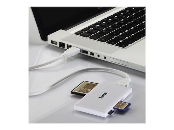 Hama - Kortleser (CF I, MS, MS PRO, SD, MS Duo, MS PRO Duo, microSD, SDHC, microSDHC, MS PRO-HG Duo, SDXC, microSDXC) - USB 3.0