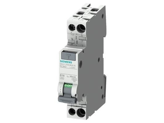 Siemens 5SV1316167KK10 FI-turvakytkin/automaattisulake 1-napainen 10 A 0,03 A 230 V