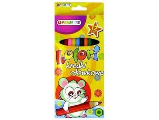 Penmate fargeblyanter Kolori 12 farger Penmate fargeblyanter Kolori 12 farger