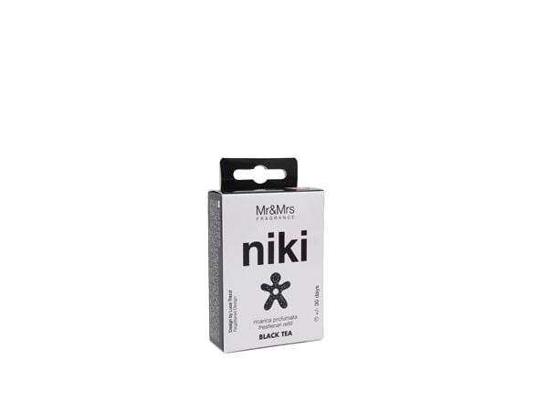 Mr&Mrs Fragrance Niki Black Tea påfyll til bil