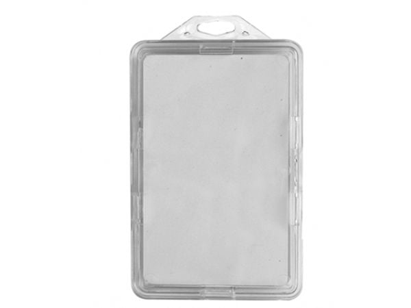 Evolis IDS 90, Nimikortin kotelo, Muotokuva, Polystyreeni, Läpikuultava, Ranska, 54 mm