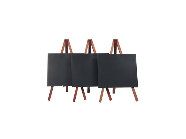 Securit MNI-M-KR-3, 240 x 150 mm, Melamine, Metall, Harpiks, Tre, Mahogny