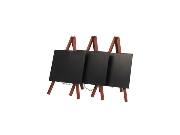 Securit MNI-M-KR-3, 240 x 150 mm, Melamine, Metall, Harpiks, Tre, Mahogny