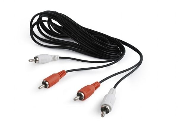 Cablexpert CCA-2R2R-6 - Lydkabel - RCA hann til RCA hann - 1.8 m