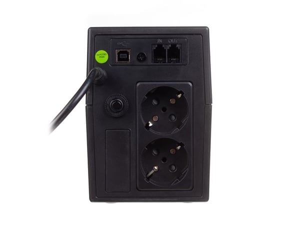 Digitus DN-170063-LCD, Linje-Interactive, 0,6 kVA, 360 W, Sinus, 162 V, 290 V