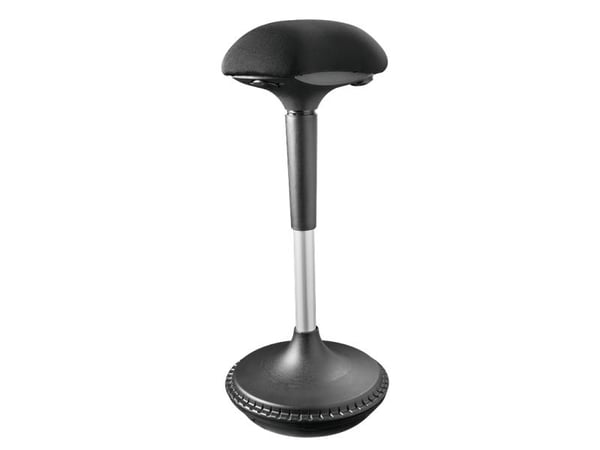 LogiLink EO0011, Polstret Sete, Sort, Stoff, Metall, Sort, 24 cm