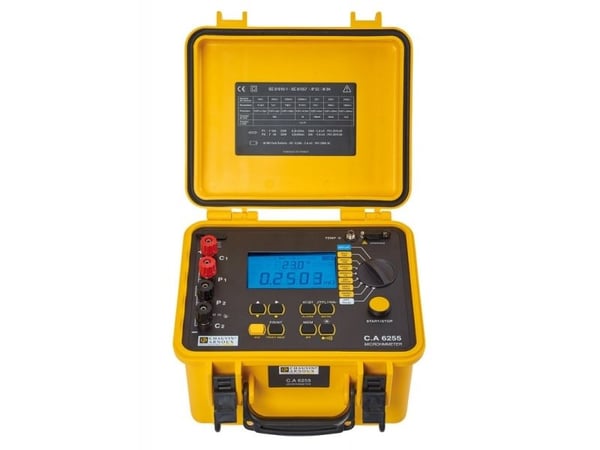 Chauvin Arnoux CA 8220 LCD, Batteri, Nikkelmetallhydrid (NiMH), 270 mm, 250 mm, 180 mm