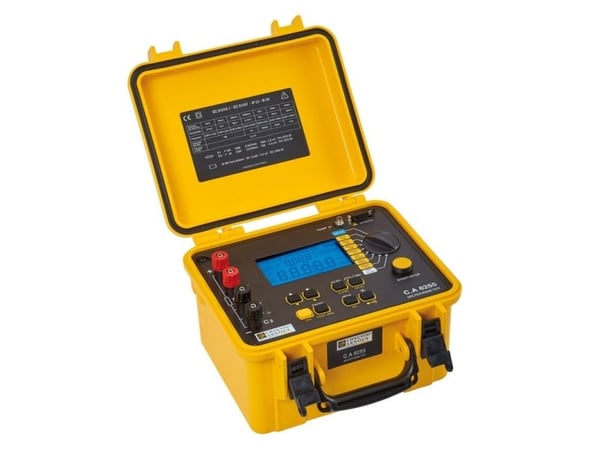 Chauvin Arnoux CA 8220 LCD, Batteri, Nikkelmetallhydrid (NiMH), 270 mm, 250 mm, 180 mm
