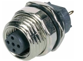 Harting 21 03 341 2530, Ruuvi, uppokanta, M12, kultainen, 1,5 kV, 50 V