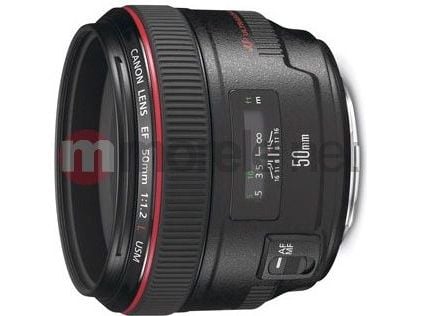 Objektiivi Canon EF 50mm f/1.2L USM SLR Musta