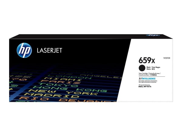 HP LaserJet 659X alkuperäinen riittoisa musta -värikasetti, 34000 sivua, Musta, 1 kpl