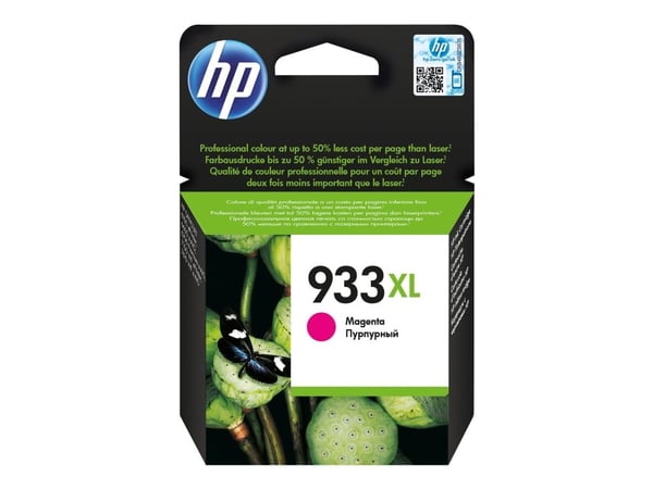 HP 933XL - Høy ytelse - magenta - original - blekkpatron
