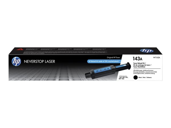 Lasertoner HP W1143A, 2 500 sidor, svart