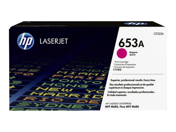 HP 653A, alkuperäinen magenta LaserJet-värikasetti, 16500 sivua, Magenta, 1 kpl