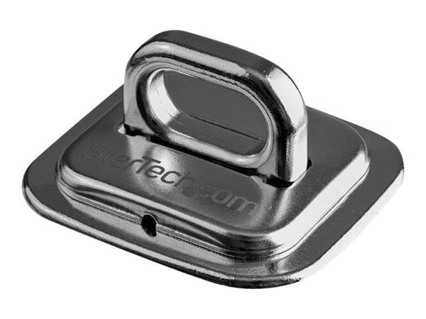 Startech Laptop Cable Lock Anchor - Zinc Alloy - Computer Security Cable Anchor - Desk Mount Security Anchor Point - Screw-On Lock Anchor (LTANCHOR...