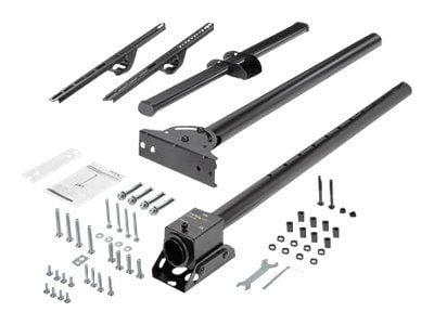 Startech Ceiling TV Mount - 3.5' to 5' Pole - Full Motion - Supports Displays 32” to 75" - For VESA Mount Compatible TVs (FLATPNLCEIL) - Brakett - ...