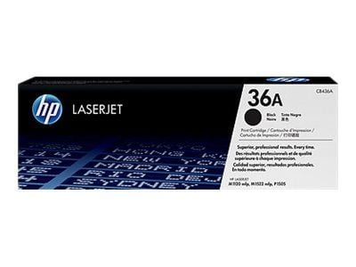 HP 36A - Svart - original - LaserJet - tonerpatron (CB436A) - for LaserJet P1505, P1505n