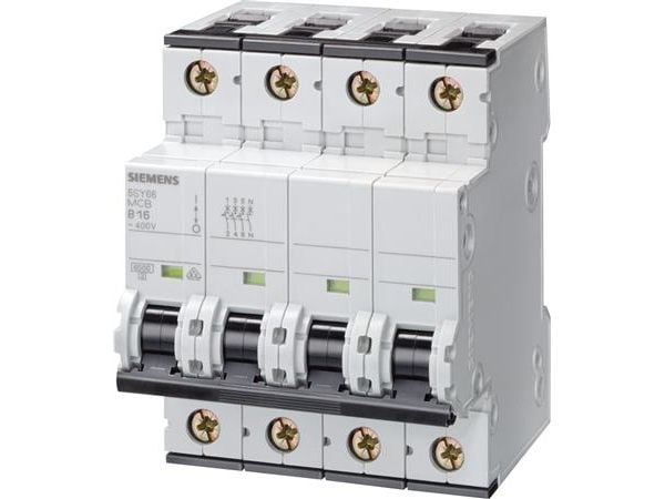 Siemens 5SY66166 5SY6616-6 Ledningssikkerikkerhedsafbryder 16 A 230 V, 400 V
