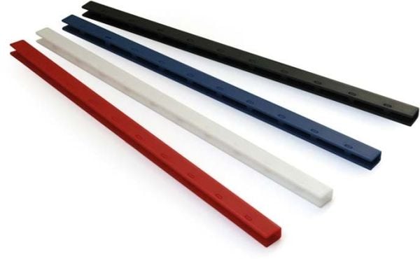 Argo plastlister til dokumentinnbinding 25 mm, 50 stk., blå (421253)
