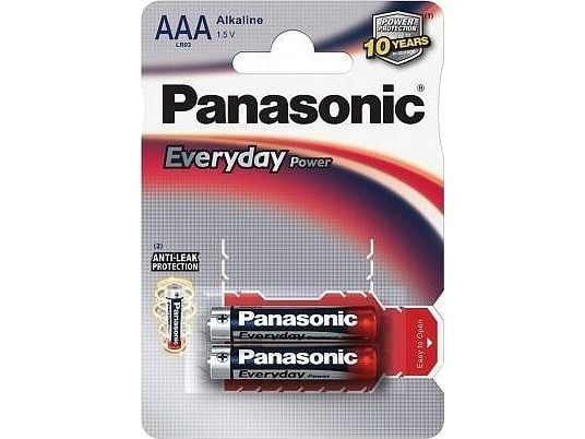 Panasonic Alkaline Everyday Power LR03EPS - Batteri 2 x AAA - alkaliskt