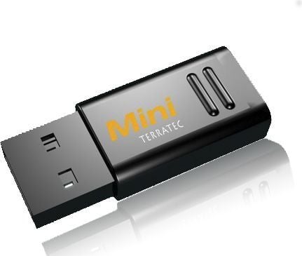 Terratec 145259, DVB-T, USB, Musta, 14,3 mm, 35 mm, 8 mm