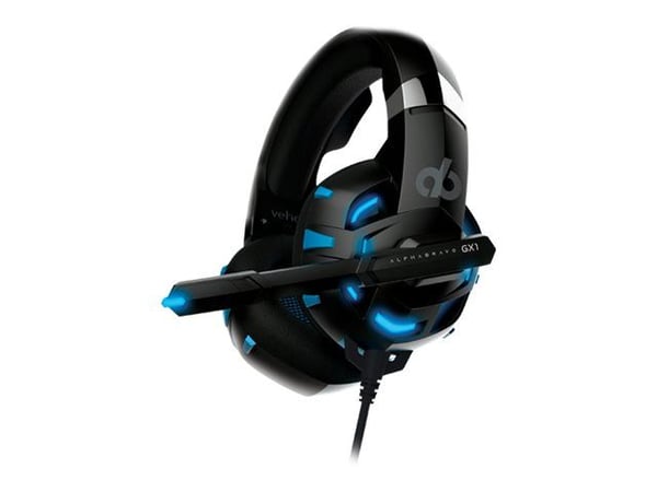 Alpha Bravo GX1 - Hodesett - full størrelse - kablet - USB, 3,5 mm jakk