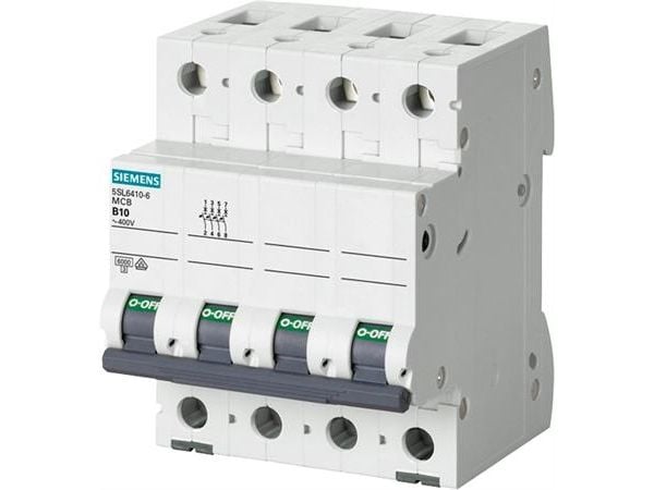 Siemens 5SL66066 5SL6606-6 Linjesäkerhetsbrytare 6 A 400 V