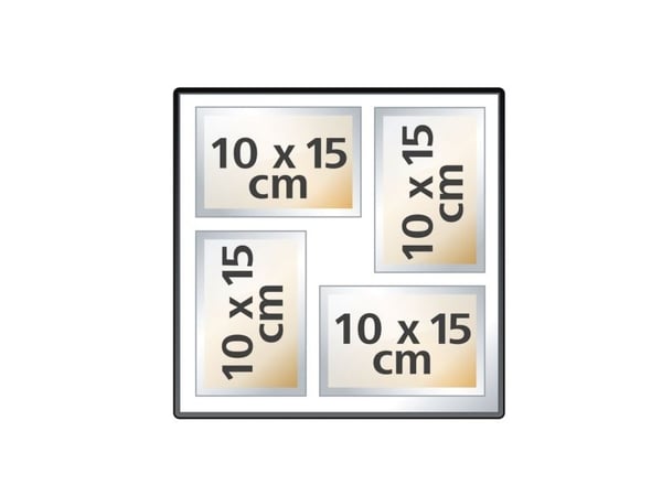 Hama Jumbo "Romance" - Album - 320 x 4x6 in (10x15 cm) - hvit, beige x 1