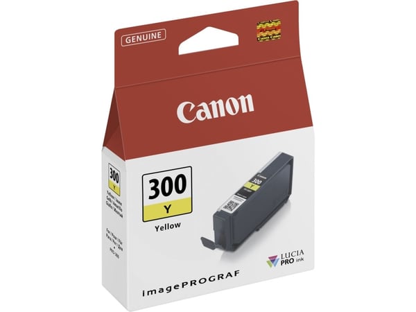 Canon PFI-300 Y - Gul - original - blekkbeholder - for imagePROGRAF PRO-300