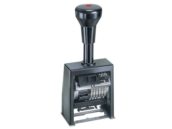 Stempel Reiner nummeratør B6K, 6 cifre, 5,5 mm