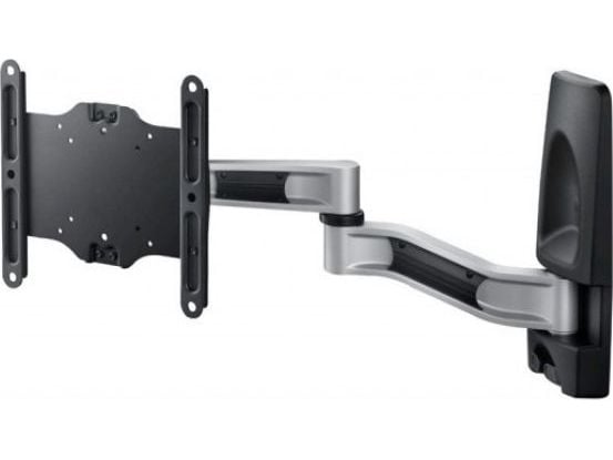 AG Neovo WMA-01 - Monteringssats (vridbar arm) - vridbar - för LCD-display - plast, stål, aluminiumlegering - svart, silver - väggmonterbar