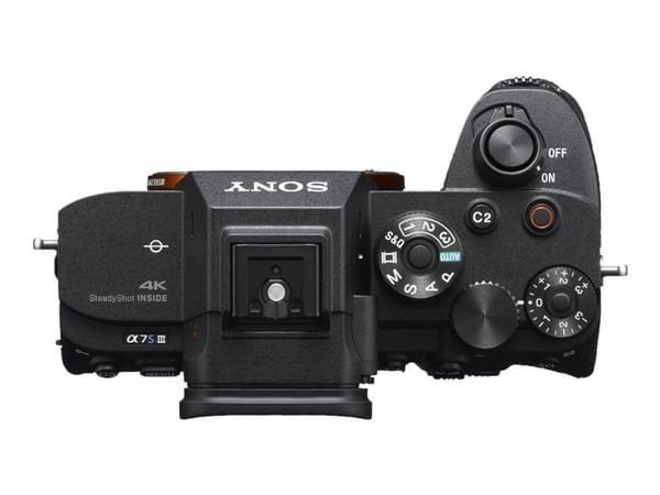 Sony a 7S III, 12,1 MP, 4240 x 2832 pikseliä, Exmor R CMOS, 4K Ultra HD, Kosketusnäyttö, Musta
