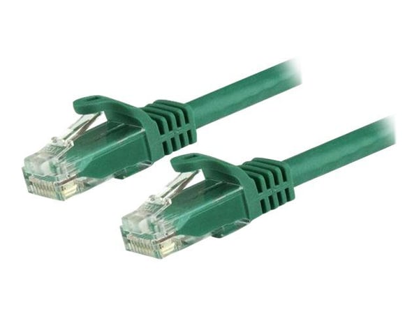Startech 3m CAT6 Ethernet Cable, 10 Gigabit Snagless RJ45 650MHz 100W PoE Patch Cord, CAT 6 10GbE UTP Network Cable w/Strain Relief, Green, Wiring ...