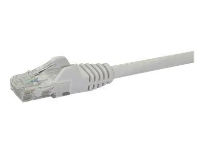 StarTech.com 2m CAT6 Ethernet Cable, 10 Gigabit Snagless RJ45 650MHz 100W PoE Patch Cord, CAT 6 10GbE UTP Network Cable w/Strain Relief, White, Wir...